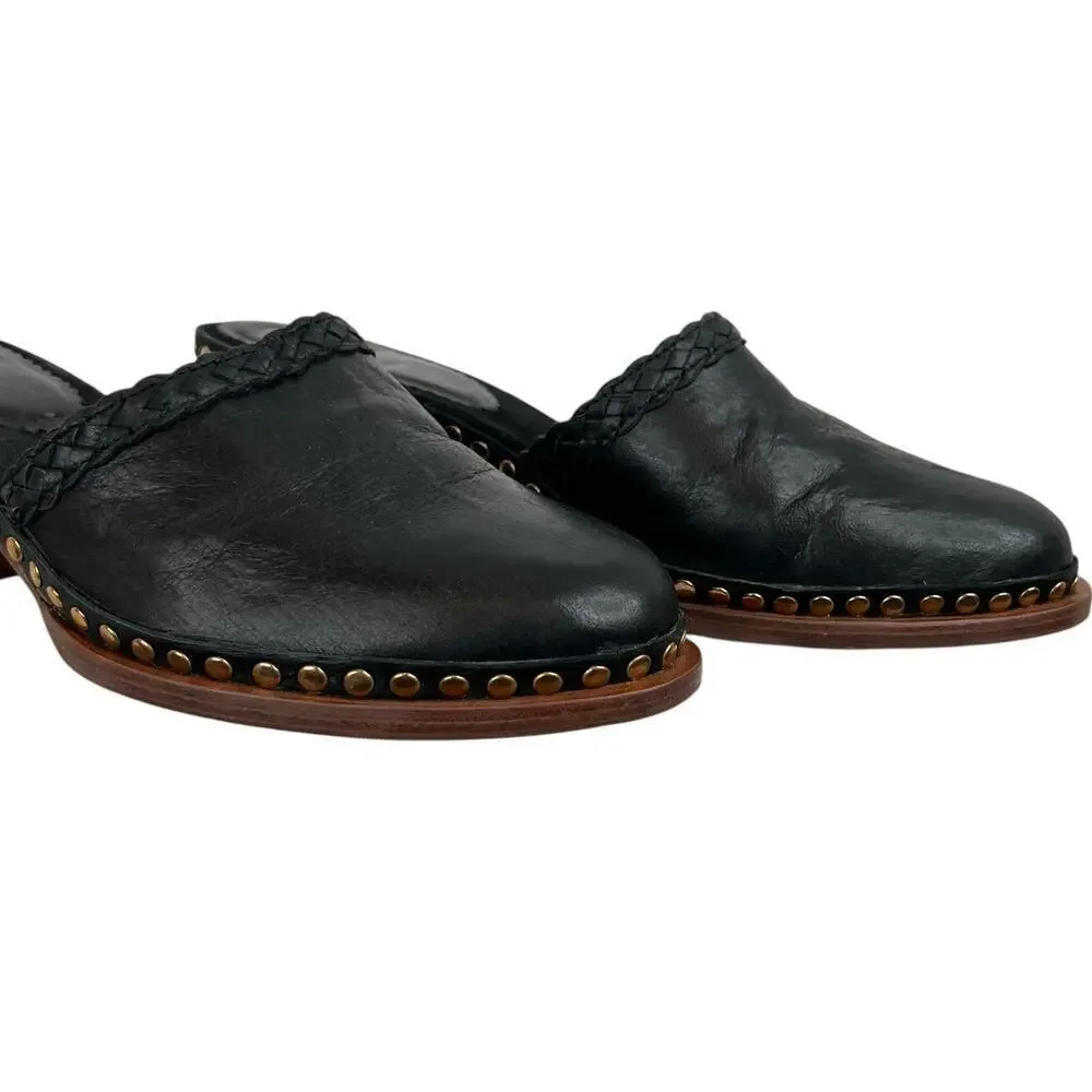 TULLE & BATISTE Señorita Clogs in Vintage Black Women's Size EU 40 = US 9/9.5 - Picture 7 of 13
